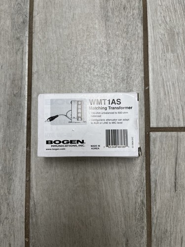 Bogen wmt1as matching - wmt1as,